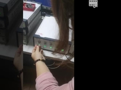 Video della prova di sorgente luminosa