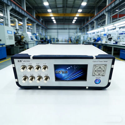Misuratore di potenza ottica economico a 8 canali, con funzione di download dei dati