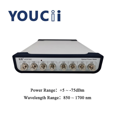 Lunghezza d'onda ottica del misuratore di potenza di Manica 8 850nm a 1700nm