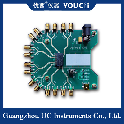 Comitato di valutazione di QSFP28 EVB SFP con quattro input ed uscite 10G a 32Gbps